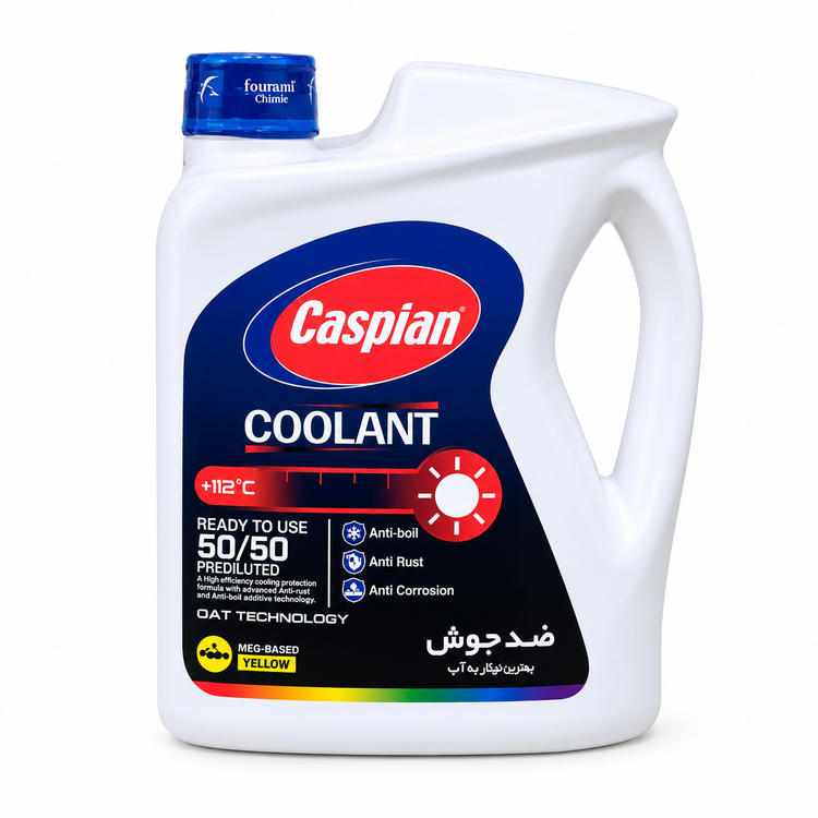 کولانت سبز کاسپین 4 لیتری